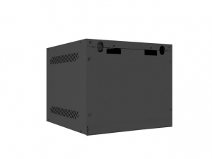 Lanberg 4U 10" fali rack szekrény 280x310mm fekete (WF10-2304-10B)