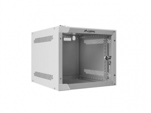Lanberg 4U 10" fali rack szekrény 280x310mm szürke (WF10-2304-10S)