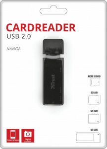 Trust 21934 Nanga USB 2.0 memóriakártya olvasó