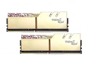 16GB 4266MHz DDR4 RAM G.Skill Trident Z Royal RGB CL19 Gold (2X8GB) (F4-4266C19D-16GTRG)