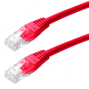 Gembird Cablexpert UTP CAT5e patch kábel 2m piros  (PP12-2M/R)