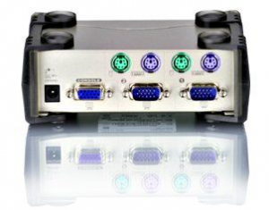 ATEN KVM Switch 2PC PS/2 + kábel  (CS82A)