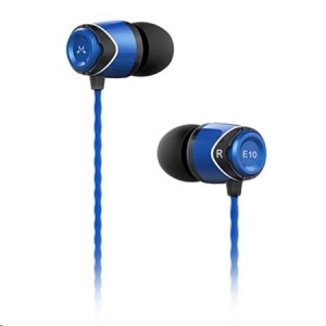 SoundMAGIC E10 fülhallgató kék-fekete (SM-E10-05)