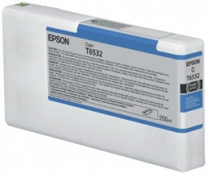 Epson C13T653200 tintapatron 200ml cián