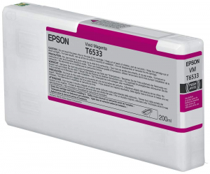 Epson C13T653300 tintapatron 200ml Vivid magenta