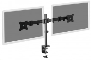 Digitus asztalra csavarozható monitortartó konzol 2xLCD, max. 27'' 16kg (DA-90349)