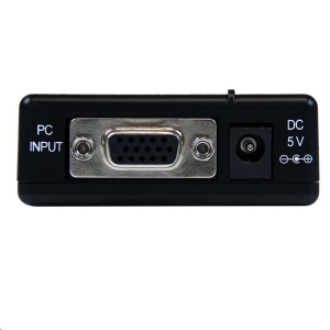 Startech.com nagyfelbontású VGA -> kompozit (RCA) vagy S-Video konverter - PC a TV-hez (VGA2VID)