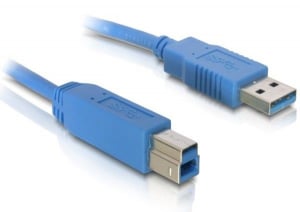 Delock DL82581 USB3.0 A-B 3 méteres (apa-apa) átalakító kábel