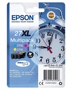 Epson 27XL DURABrite tintapatron 3 színű multipack (C13T27154012)