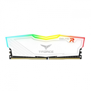 16GB 3200MHz DDR4 RAM Team Group T-Force Delta RGB CL16 white (2x8GB) (TF4D416G3200HC16CDC01)