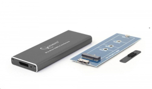 Gembird külső M.2 (NGFF) SSD ház USB 3.0 fekete (EE2280-U3C-01)