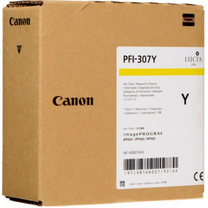 Canon PFI-307Y tintapatron sárga 330ml (CF9814B001AA)