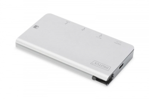 Digitus USB Type-C Multiport Travel Dock notebook dokkoló (DA-70867)
