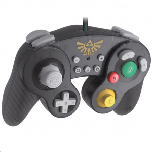 Hori Nintendo Switch Battle Pad Zelda gamepad fekete (NSW-108U / NSP273)