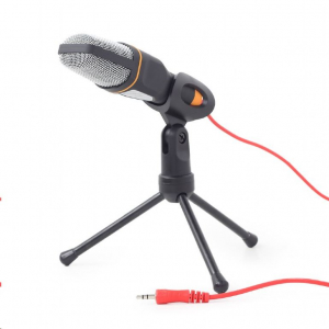 Gembird asztali talpas mikrofon fekete (MIC-D-03)