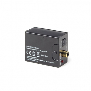 Gembird digital - analog audio konverter (DSC-OPT-RCA-001)