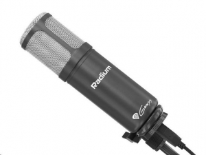 Natec Radium 600 Studio mikrofon fekete (NGM-1241)