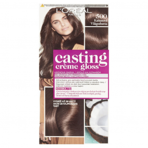 LOréal Paris Casting Creme Gloss 500 Világosbarna tartós hajszínkrém