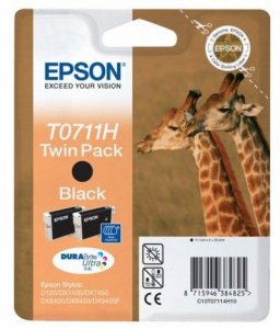 Epson T07114H10 fekete tintapatron 2db