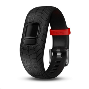 Garmin vívofit jr.2 Marvel Pókember csatos fekete óraszíj (010-12666-18)