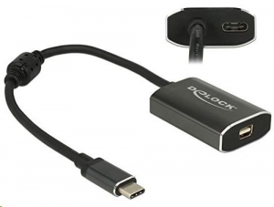 Delock 62990 Adapter USB Type-C csatlakozódugóval > mini Displayport csatlakozóhüvellyel (DP váltakozó mód)