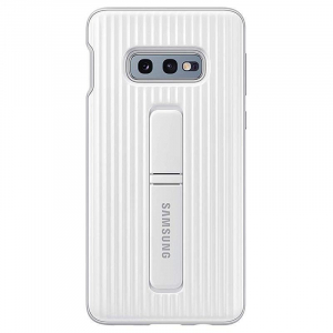 Samsung Protective Standing Cover Galaxy S10e ütésálló tok fehér (EF-RG970CWEGWW)