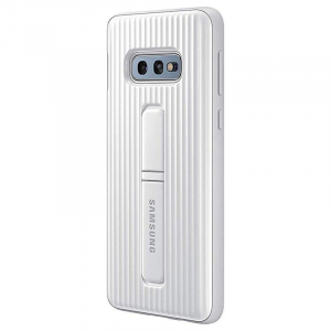 Samsung Protective Standing Cover Galaxy S10e ütésálló tok fehér (EF-RG970CWEGWW)