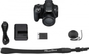 Canon PowerShot SX70 HS digitális fényképezőgép fekete (3071C002)
