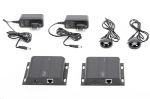 Digitus Extender 4K HDMI -> 120m CAT / IP (szett)  (DS-55122)