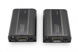 Digitus Extender HDMI -> 30m/60m Cat.6/7, 4K2K 60Hz UHD, HDCP 2.2, IR, audio (szett)  (DS-55204)