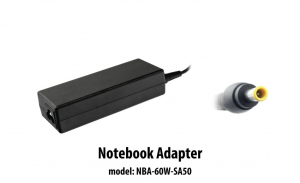nBase Samsung Laptop töltő+kábel 19V 3.16A 60W (NBA-60W-SA50)