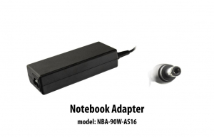 nBase Asus/Toshiba Laptop töltő+kábel 19V 4.74A 90W  (NBA-90W-AS16)