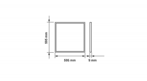 Optonica LED Panel 36W beépíthető 2500Lm  4500K  (DL2363)