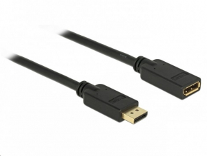 Delock 84908 DisplayPort 1.2 bővítőkábel, 4K 60 Hz, 15 m