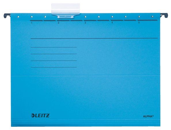 Leitz "Alpha Standard" függőmappa A4 kék (E19850035)