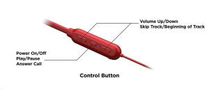 Pioneer SE-C7BT-R Bluetooth NFC mikrofonos f&uuml;lhallgat&oacute; piros