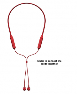 Pioneer SE-C7BT-R Bluetooth NFC mikrofonos f&uuml;lhallgat&oacute; piros