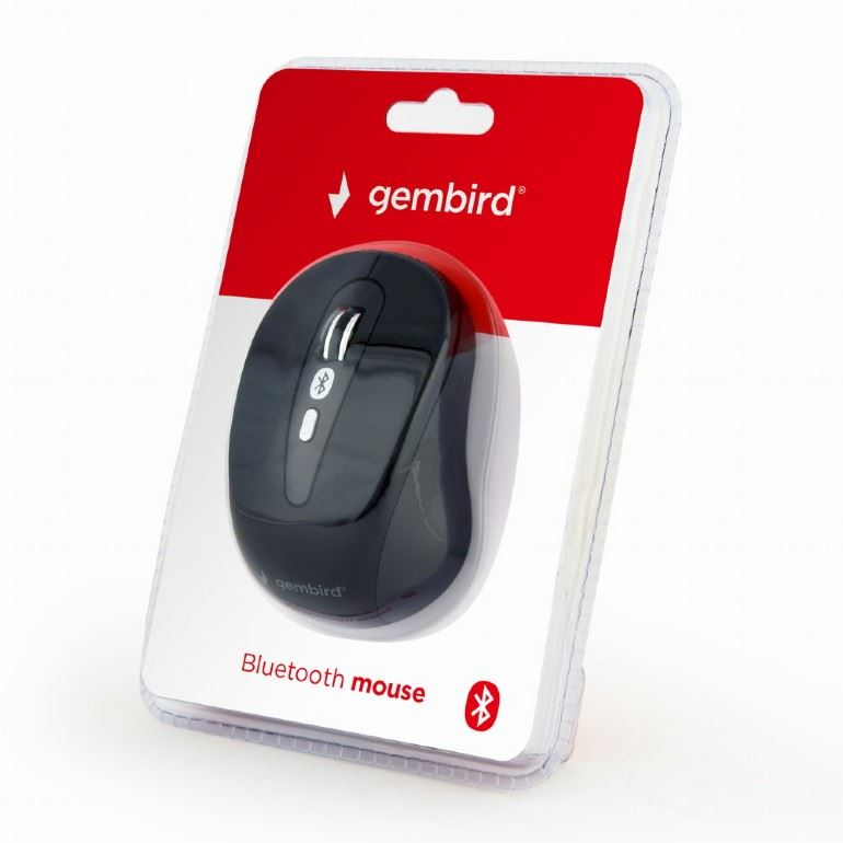 Gembird MUSWB-6B-01 vezeték nélküli optikai Bluetooth egér fekete