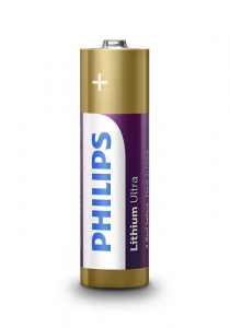 Philips Lítium 1.5V AA Ceruza elem Lithium Ultra 4db  (FR6LB4A/10)