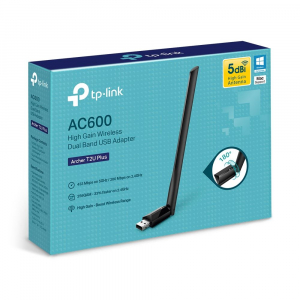 TP-Link Archer AC600 High Gain Wireless Dual Band USB2.0 Adapter (Archer T2U Plus)