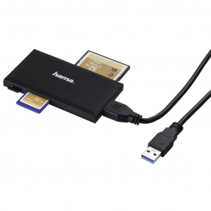 Hama Superspeed Slim Multi kártyaolvasó USB3.0 fekete (181018)