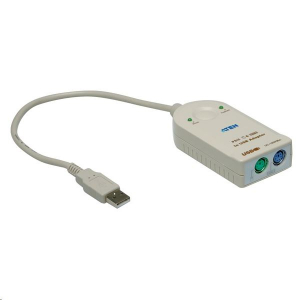 ATEN USB - 2xPS/2 adapter 0.3m  (UC100KMA-AT)