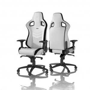 noblechairs EPIC gaming szék Fekete/Fehér (NBL-PU-WHT-001)