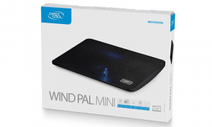 DeepCool WIND PAL MINI 15.6" Notebook Hűtőpad fekete (DP-N114L-WDMI)