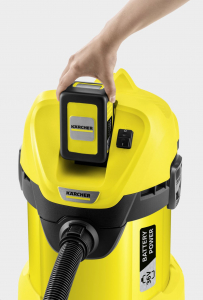 Karcher WD 3 Battery + akku nedves-száraz porszívó (16299110)