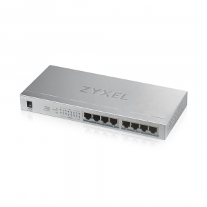 ZyXel GS1008HP 8-Portos GbE Nem-menedzselt PoE Switch (GS1008HP-EU0101F)