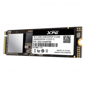 512GB ADATA SSD M.2 meghajtó SX8200 Pro XPG Series (ASX8200PNP-512GT-C)