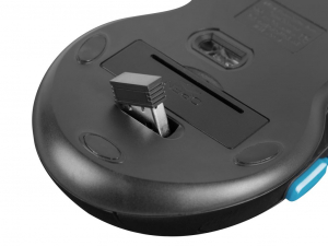 Fury Stalker vezeték nélküli optikai Gaming egér fekete USB (NFU-1320)