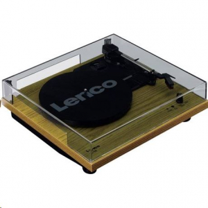 Lenco LS-10WD lemezjátszó beépített hangszóróval fa
