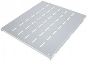 Intellinet 1U 19" Fixed Shelf rack polc 345mm szürke (712231)